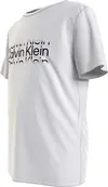 Calvin Klein INST. CUT OFF LOGO Erkek Beyaz T-Shirt