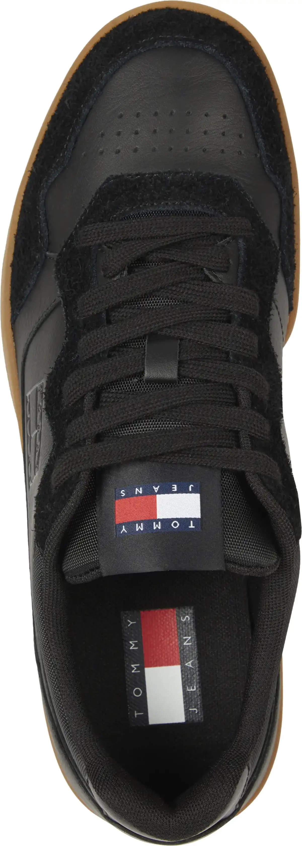 Tommy Hilfiger TJM CUPSOLE LEATHER, BDS Siyah Erkek Spor Ayakkabı & Sneaker