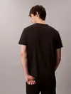 Calvin Klein SS 20S TC FLAGSHIP C, UB1 Siyah Erkek T-Shirt