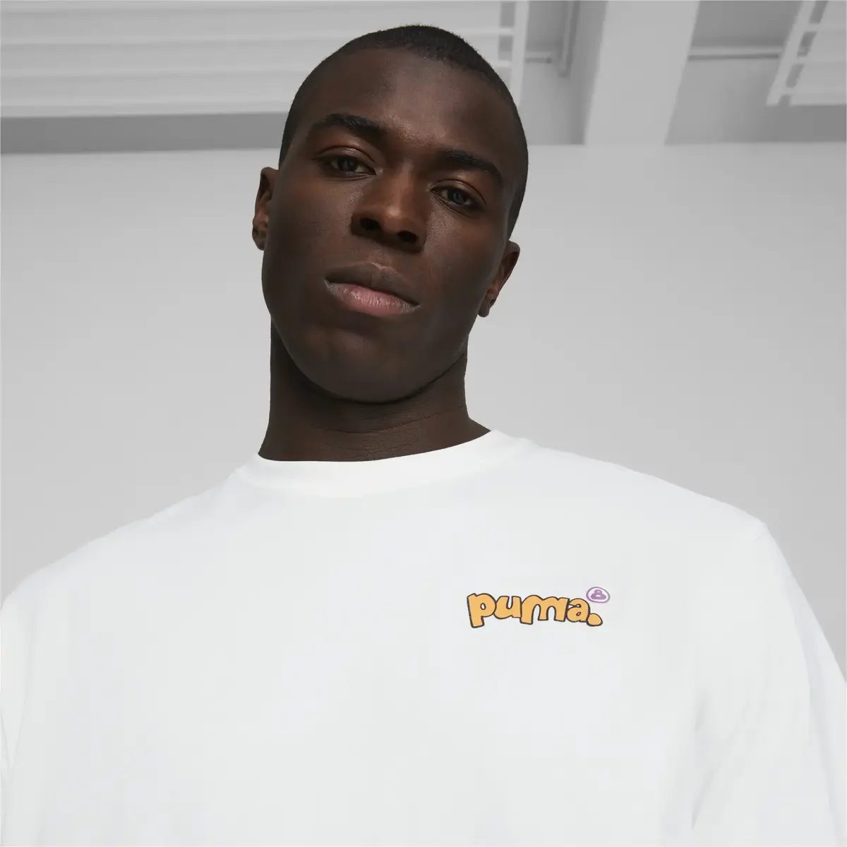 Puma PUMA X 8ENJAMIN Graphic Tee Beyaz Erkek T-Shirt