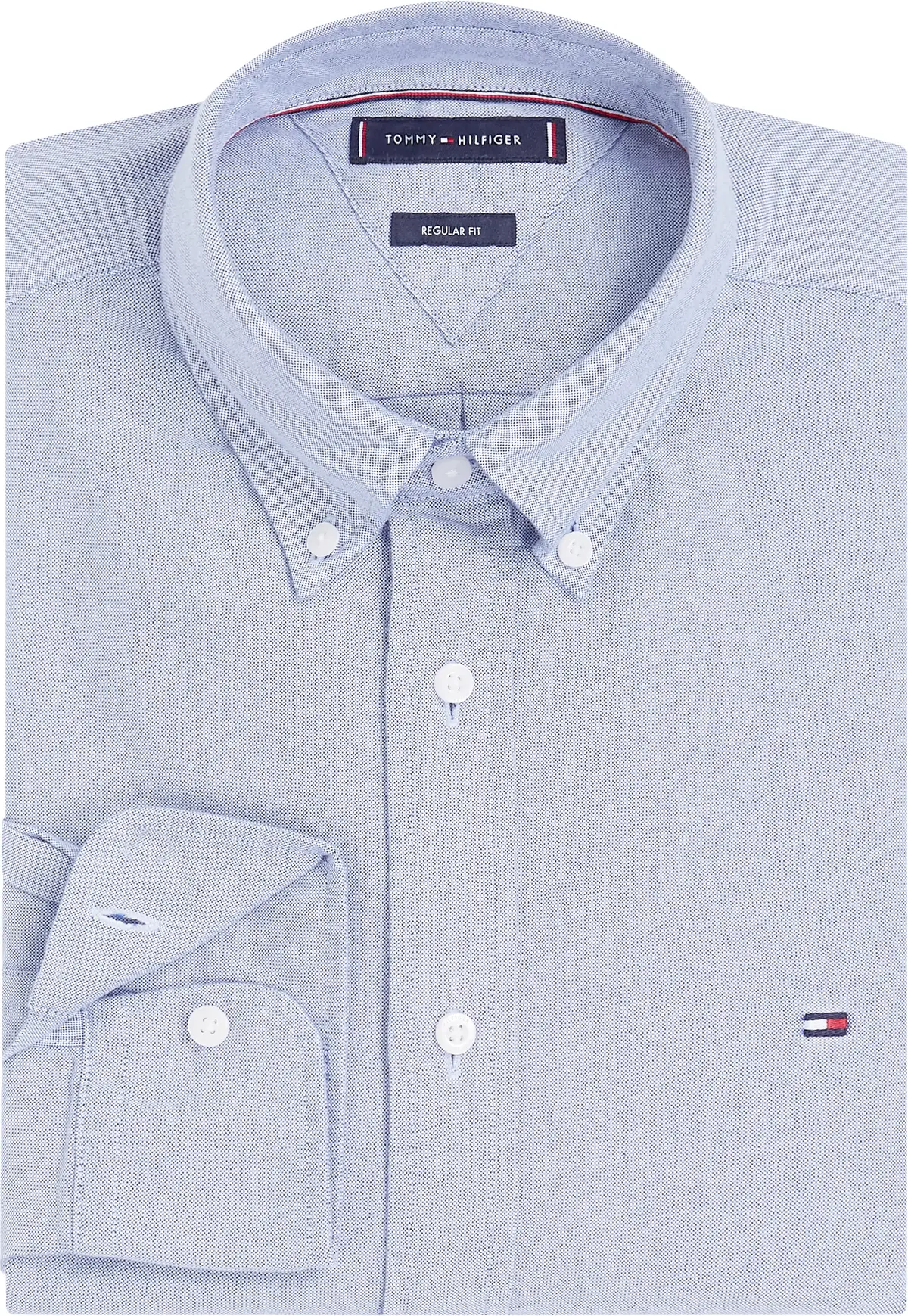 Tommy Hilfiger SOLID HERITAGE OXFOR, CI0 Mavi Erkek Gömlek