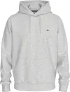 Tommy Hilfiger TJM REG S FLAG HOODI Erkek Gri Sweatshirt