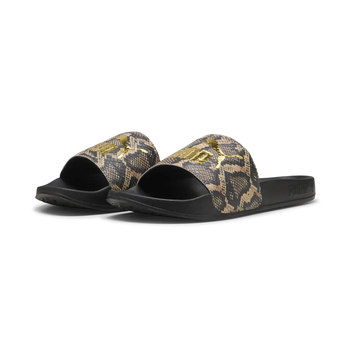 Puma Leadcat 2.0 Snake Chic Siyah Kadın Terlik