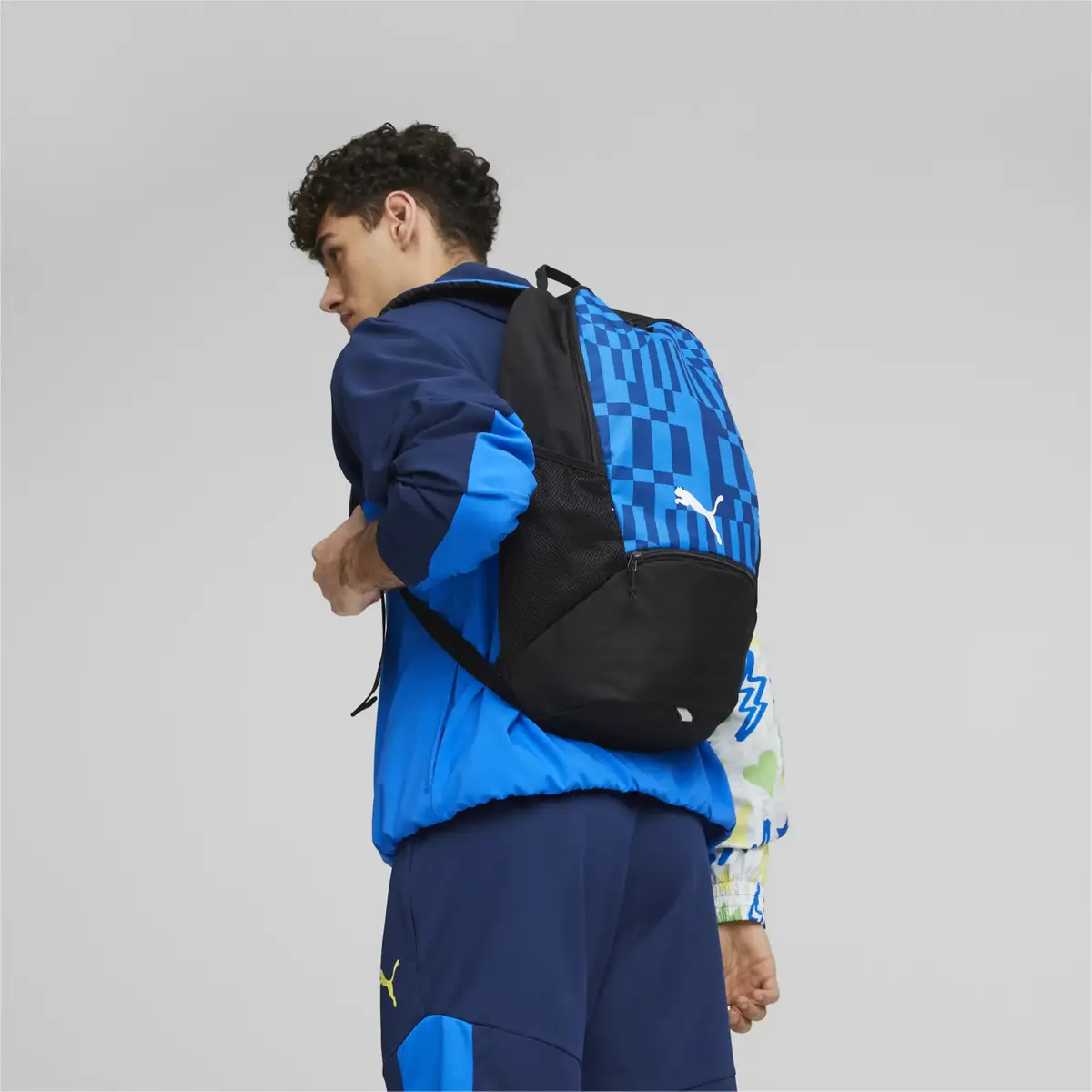 Puma individualRISE Backpack Mavi Erkek Sırt Çantası