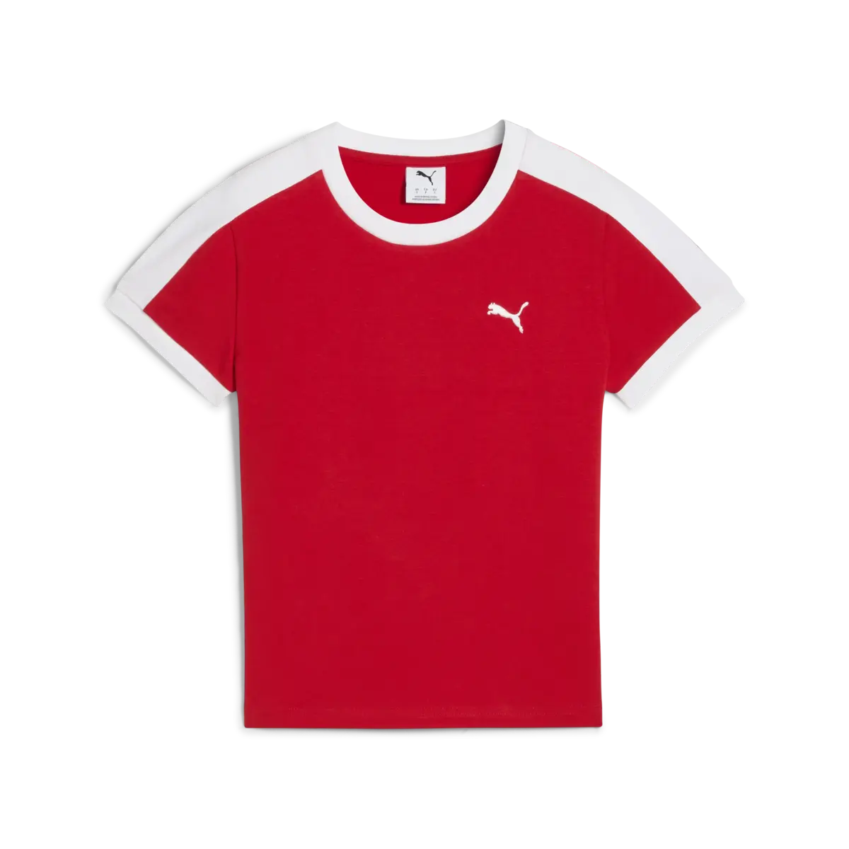 Puma T7 Slim Tee Kırmızı Kadın T-Shirt