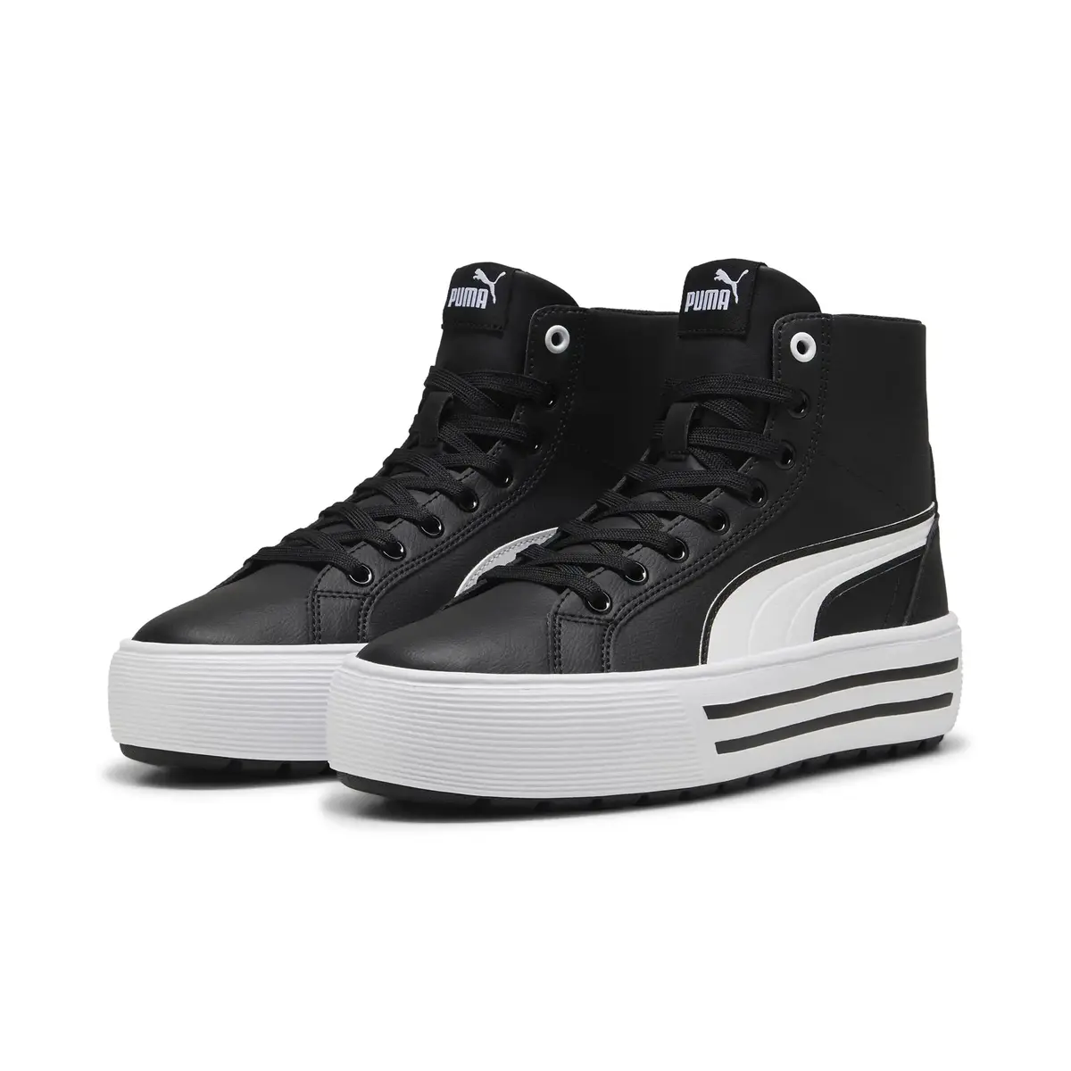 Puma Kaia 2.0 Mid SL Siyah Kadın Bilekli Günlük Spor Ayakkabı
