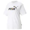 Puma Ess+ Love Is Love Relaxed Tee Beyaz Kadın T-shirt