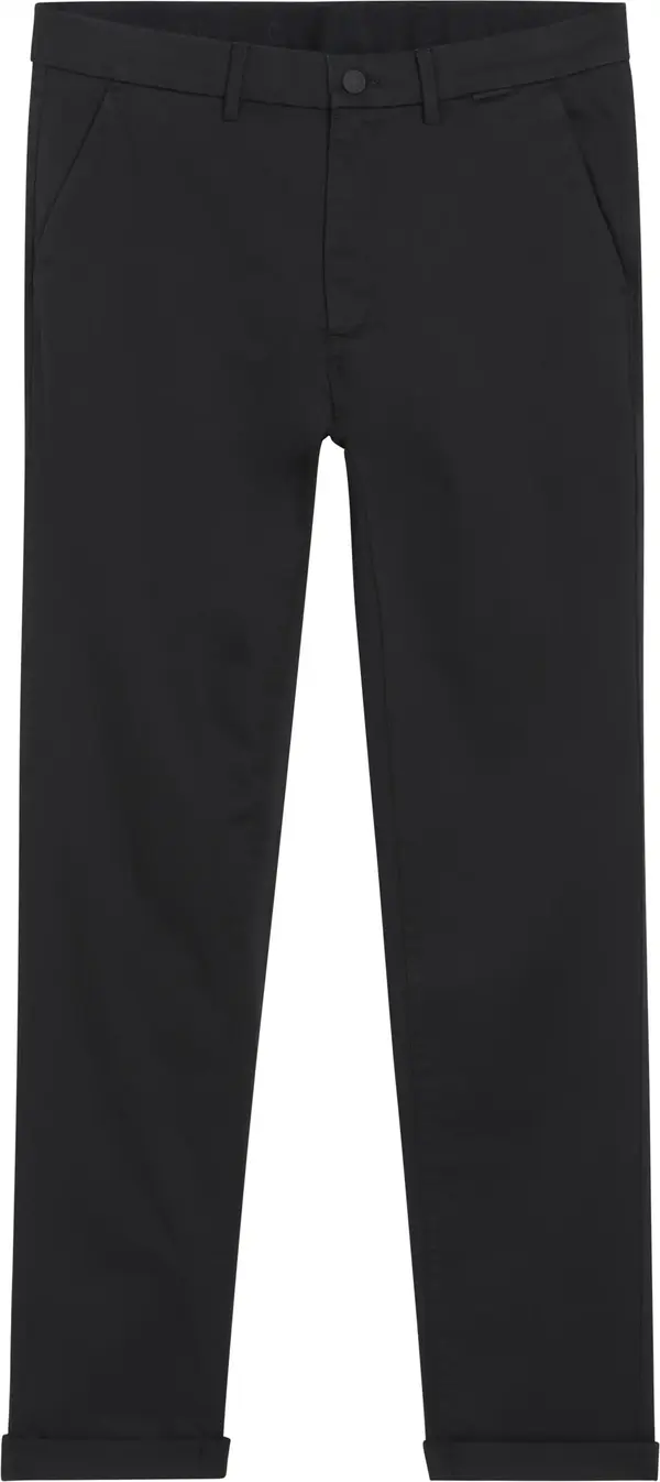Calvin Klein SATEEN STRETCH SLIM Erkek Siyah Chino