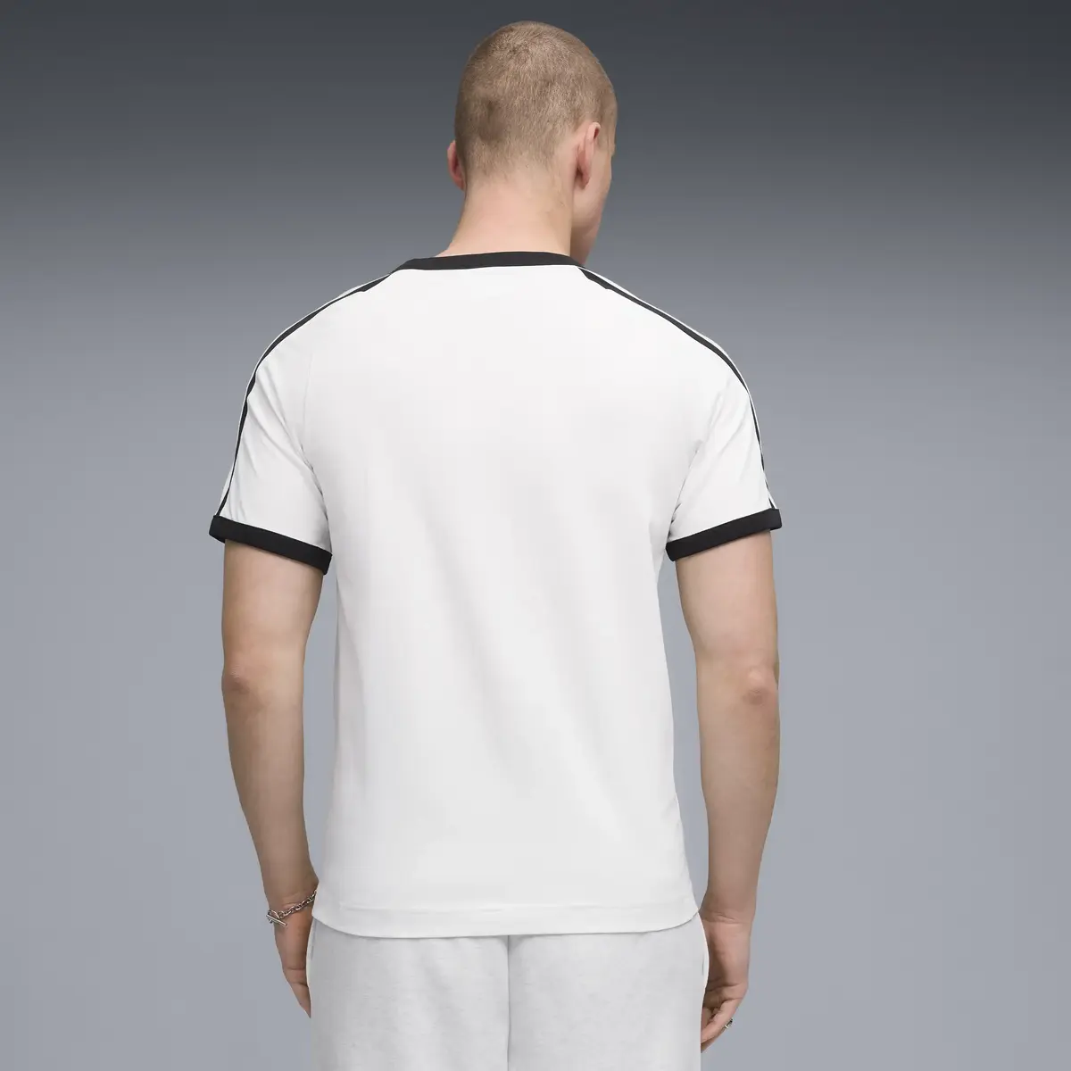 Puma T7 Ringer Tee Beyaz Erkek T-Shirt & Polo