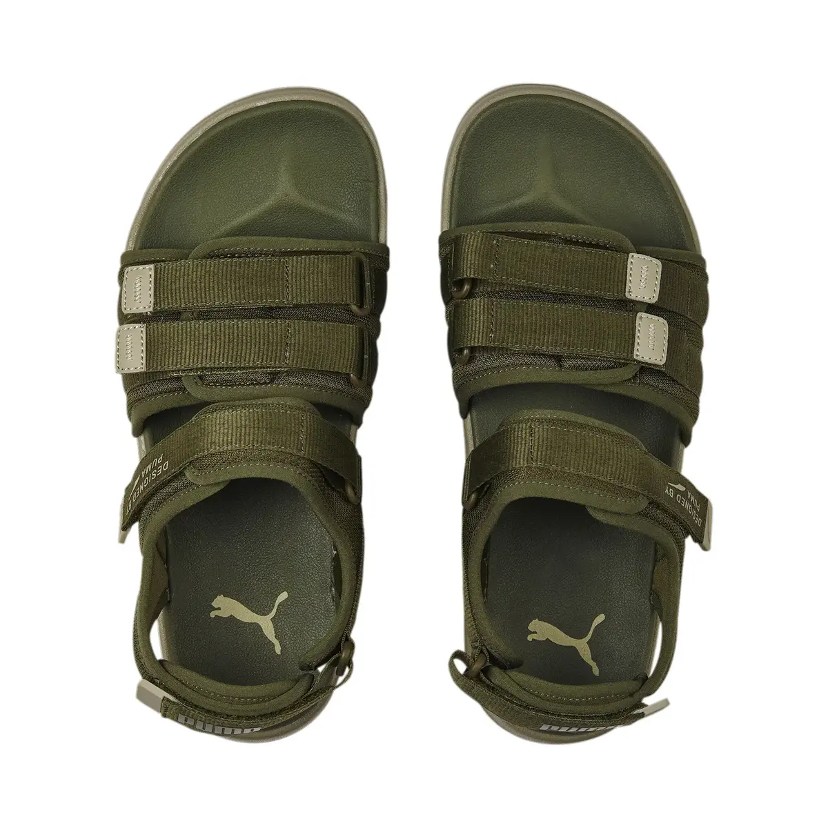 Puma Leadcat City Sandal Green Moss-Birch Tre Yeşil Erkek Sandalet