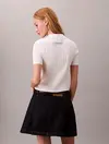 Calvin Klein PLEATED DENIM SKIRT CK CLASSIC R Lacivert Kadın Etek
