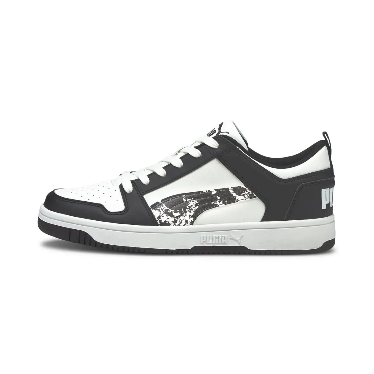 Puma Rebound LayUp Lo Camo Siyah Unisex Günlük Spor Ayakkabı