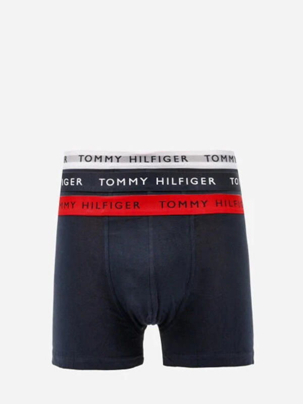Tommy Hilfiger 3P TRUNK WB, 0SE Lacivert Erkek Boxer Set