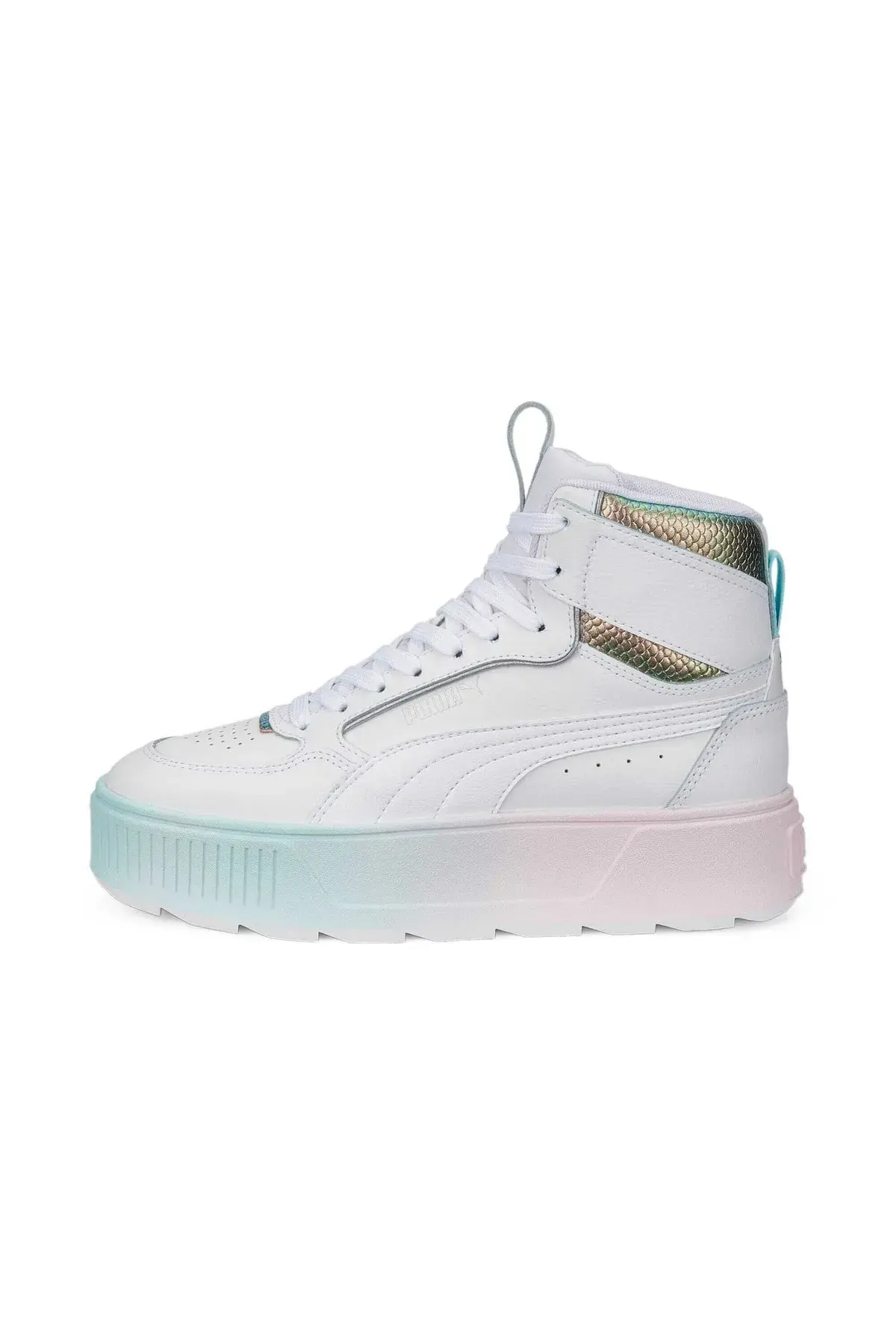Puma Karmen Rebelle Mid Exotics Beyaz Kadın Bilekli Günlük Spor Ayakkabı