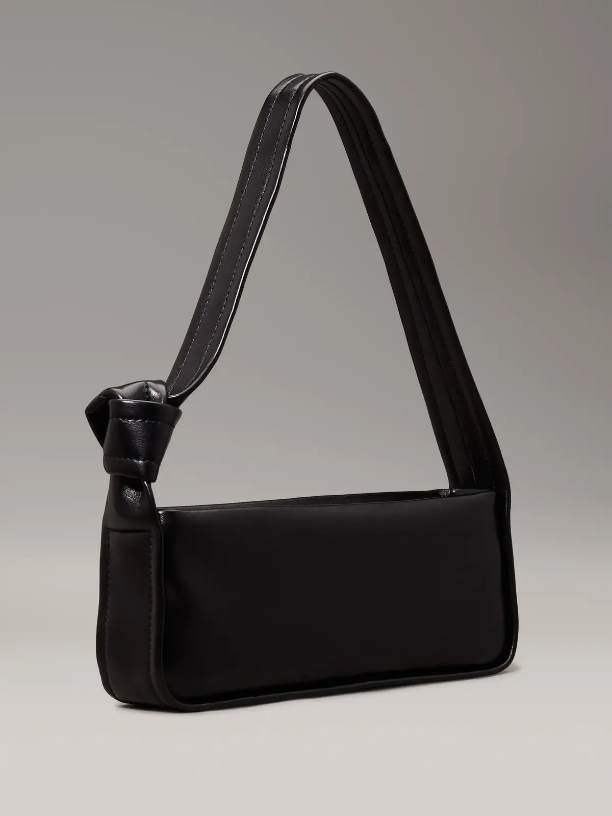 Calvin Klein KNOTTED SHOULDER BAG, BEH Siyah Kadın Çanta