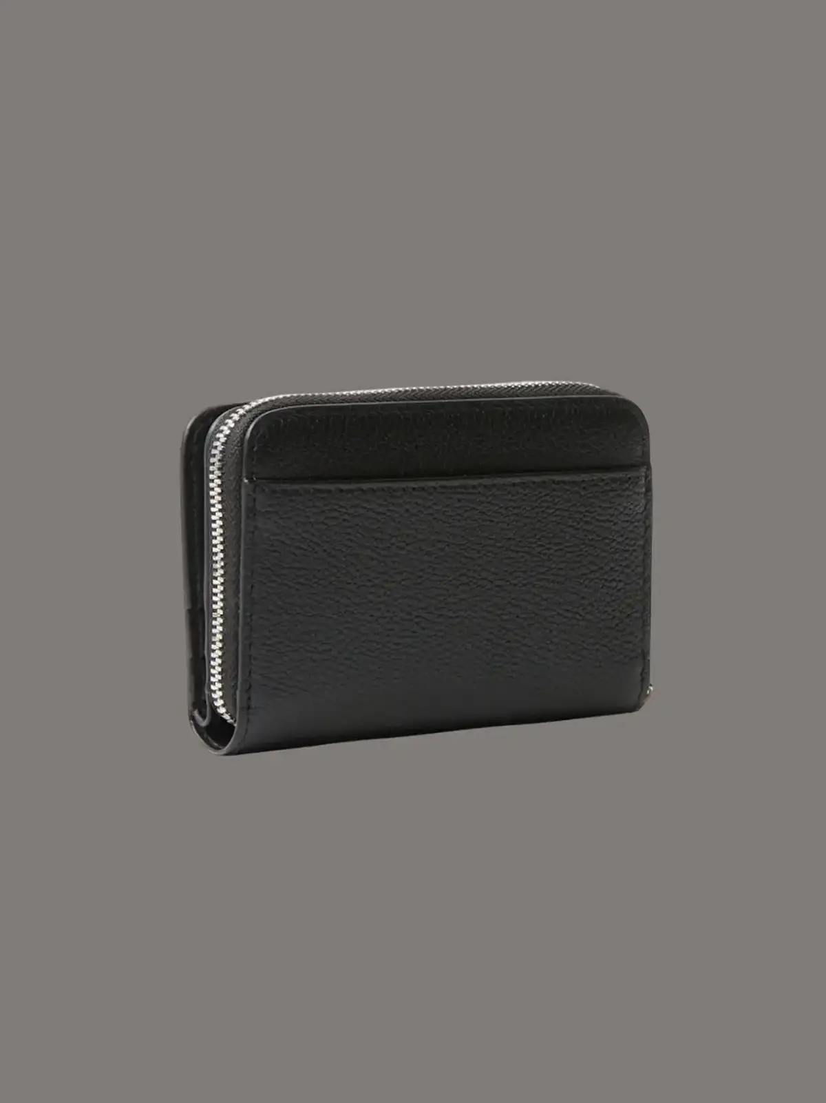 Calvin Klein MINIMAL MONOGRM LTHR MED FLAP ZI Siyah Kadın Cüzdan