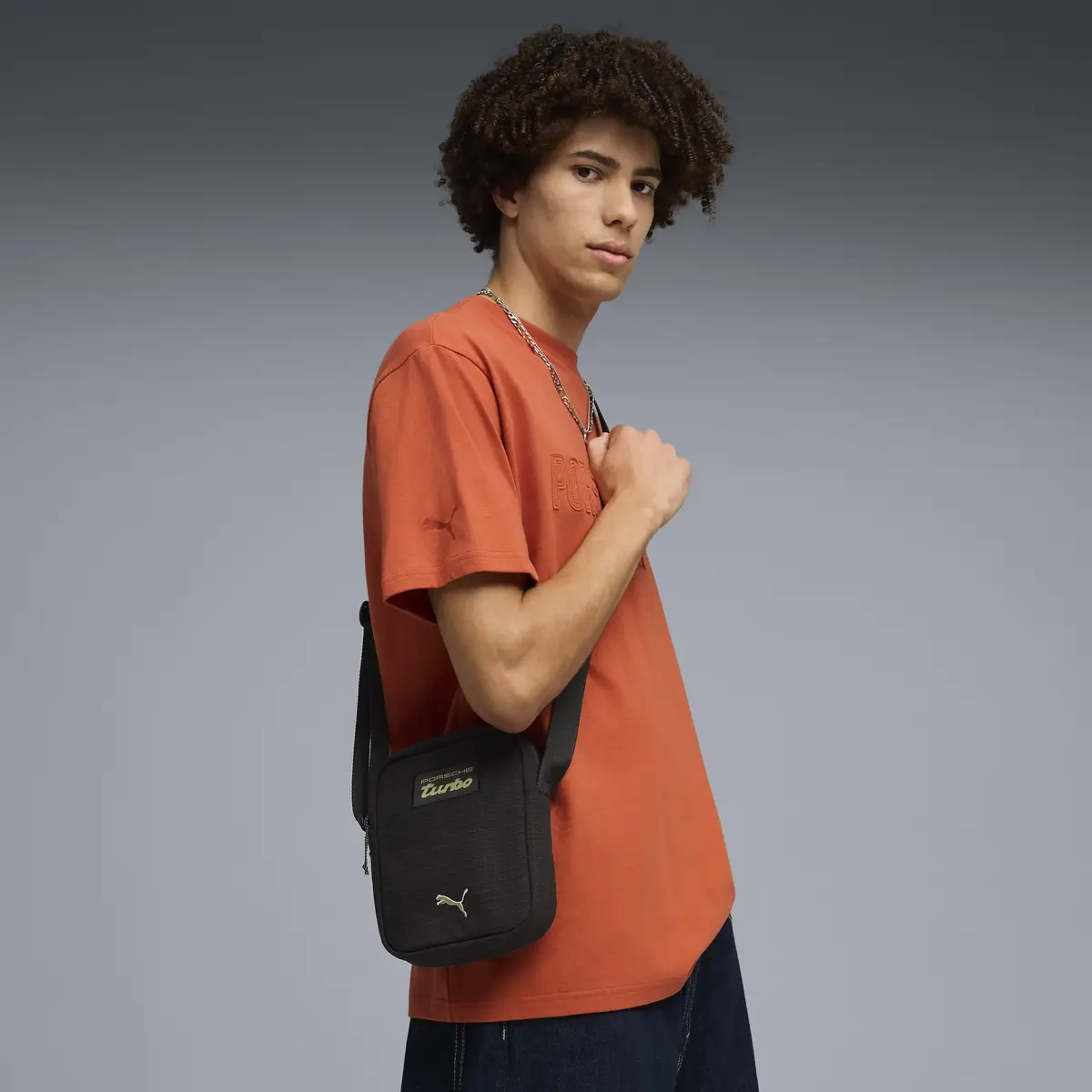 Puma PL Portable Siyah Omuz Çantası