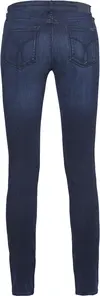 Calvin Klein Mid Rise Skinny Kadın Mavi Kot Pantolon