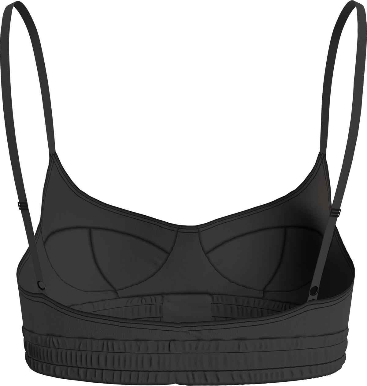 Calvin Klein DEMI BRALETTE Kadın Siyah Bikini Üstü