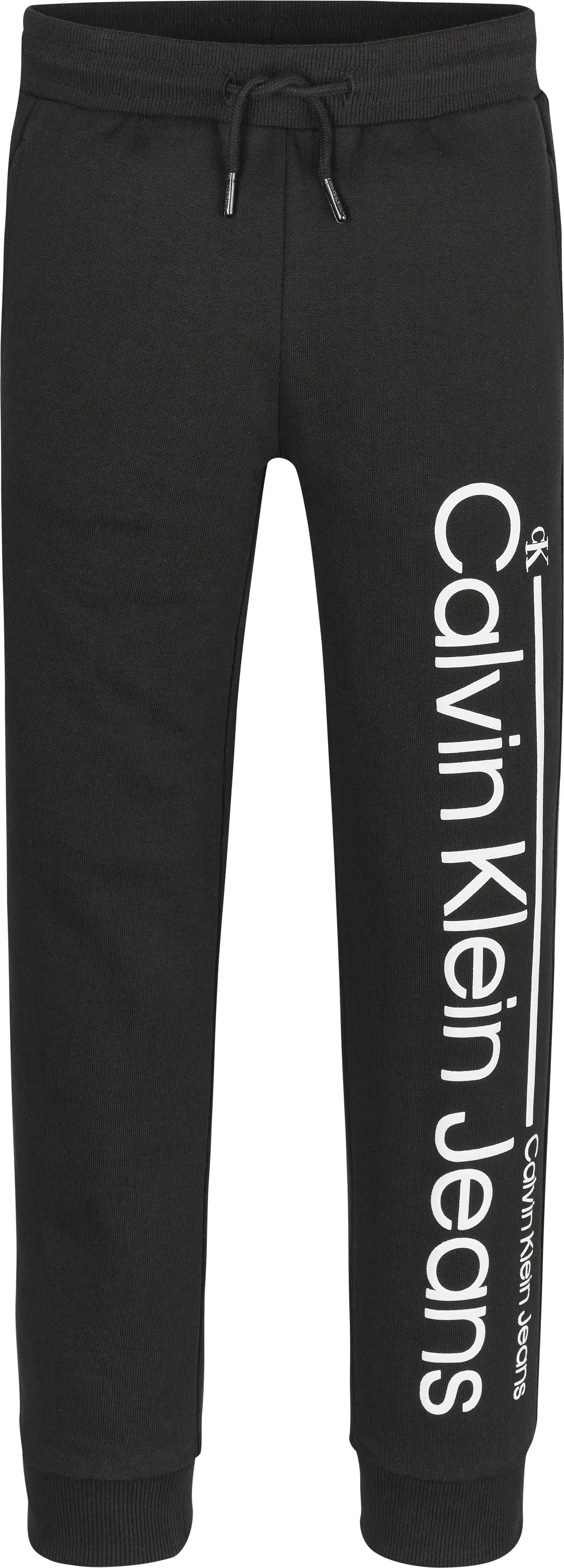 Calvin Klein INST. LINED LOGO SWE Erkek Siyah Eşofman Altı