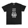 24-7 Slogan Tee Siyah Baskılı Erkek T-Shirt