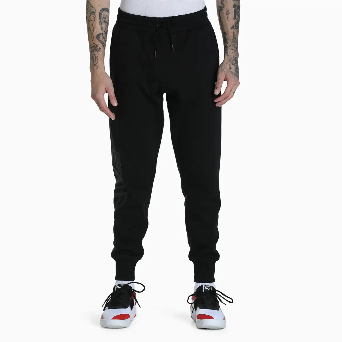 Puma Posterize Sweat Pant Siyah Erkek/Unisex Basketbol Eşofman Altı