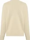 Calvin Klein NANO LOGO CREW NECK, PCH Bej Kadın Sweatshirt