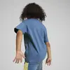 Puma X PLAYMOBIL Graphic Tee Mavi Erkek T-Shirt & Polo