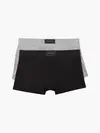Calvin Klein 2PK TRUNK-HERITAGE Erkek Siyah Boxer Set