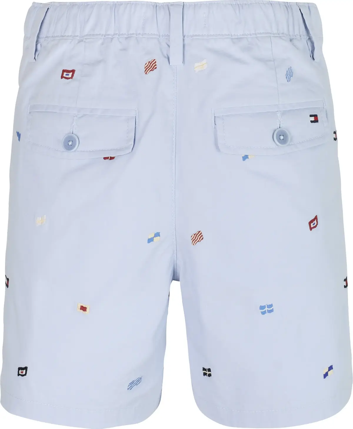 Tommy Hilfiger ALL OVER FLAG EMB WO, C1O Mavi Erkek Çocuk Şort