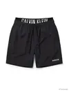 Calvin Klein MEDIUM DRAWSTRING CO Siyah Erkek Deniz Şortu
