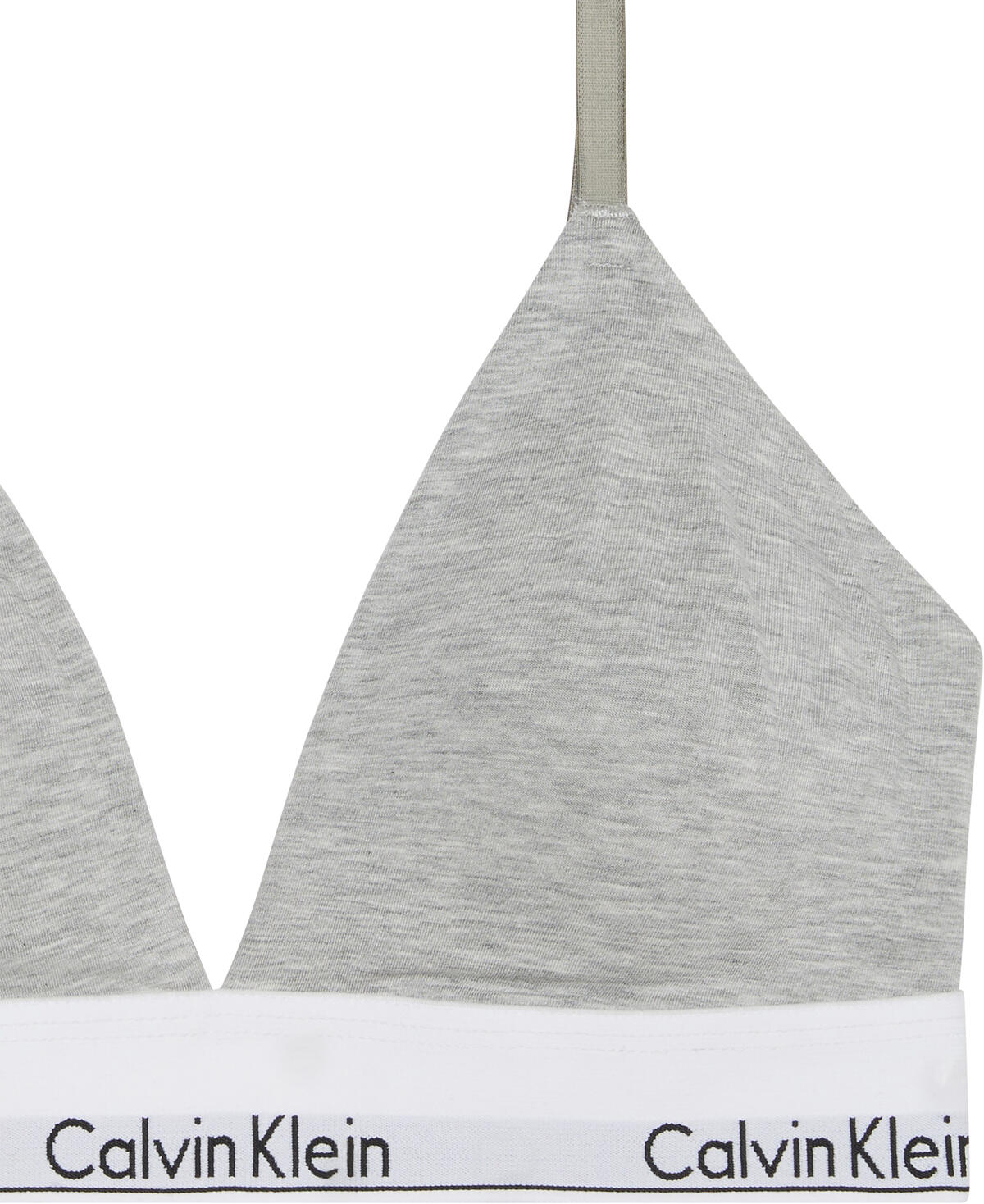 Calvin Klein LIGHTLY LINED TRIANGLE Gri Kadın Bralet Calvin Klein LIGHTLY LINED TRIANGLE Gri Kadın Bralet