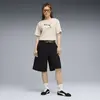 Puma ESS GRAPHIC Animal Tee Krem Kadın T-Shirt & Polo