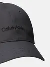 Calvin Klein LOGO EMBROIDERY BASE, CGE Gri Erkek Şapka