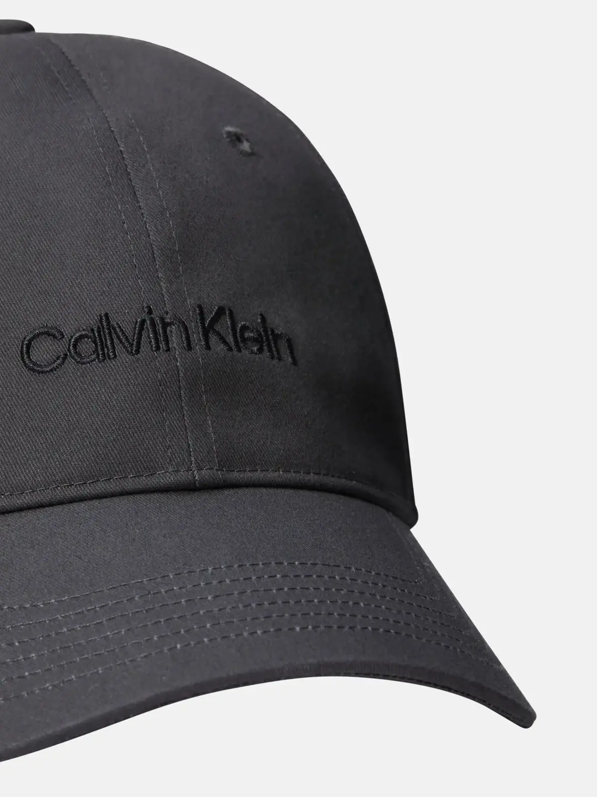 Calvin Klein LOGO EMBROIDERY BASE, CGE Gri Erkek Şapka