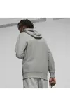 Puma BMW MMS Hdd Sweat Jacket Gri Erkek Fermuarlı Ceket
