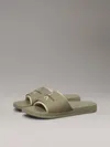 Calvin Klein SLIDE RUBBER NEOPREN, LH9 Yeşil Erkek Terlik