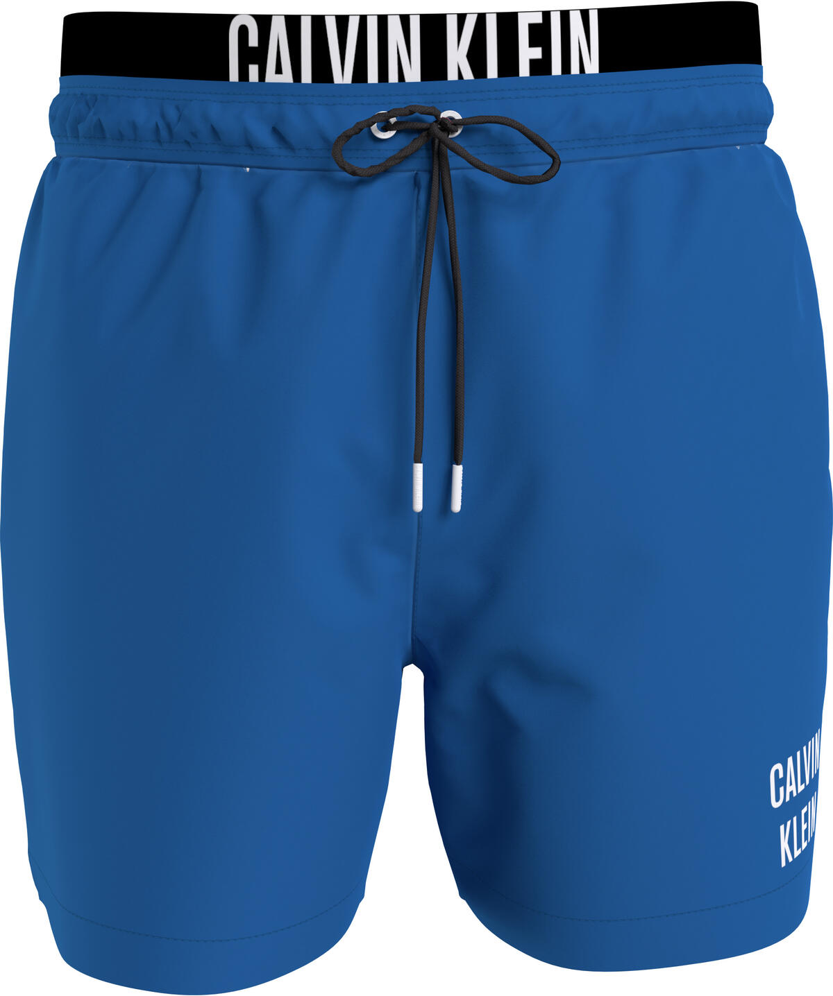 Calvin Klein MEDIUM DOUBLE WB Erkek Mavi Deniz Şortu