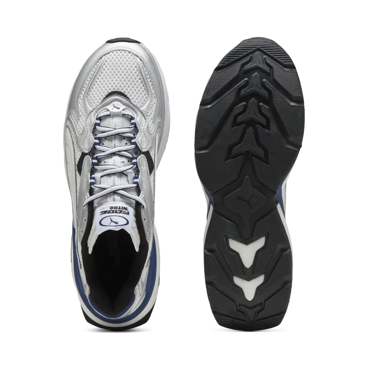 Puma Fade Nitro LS Gri Spor Ayakkabı