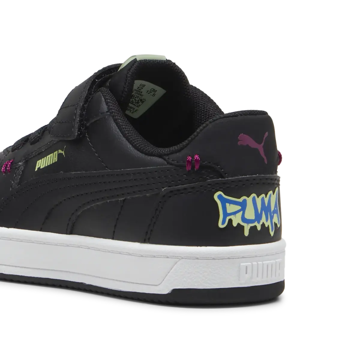 Puma Caven 2.0 MID 90s AC+PS Siyah Çocuk Spor Ayakkabı