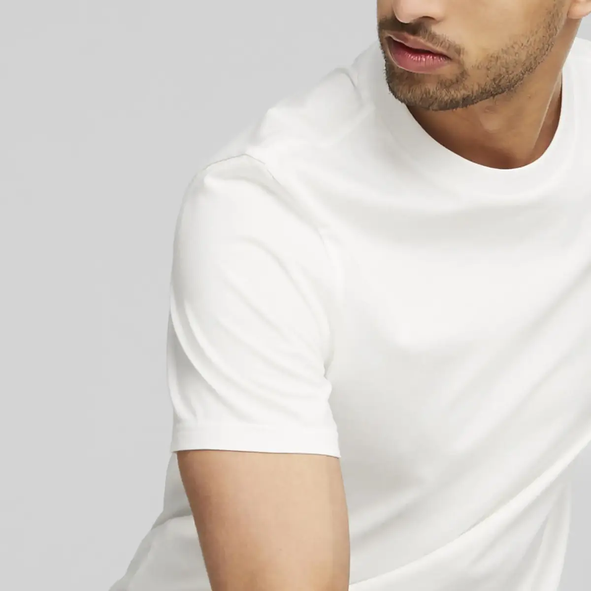 Puma Classics Small Logo Tee Beyaz Erkek T-Shirt