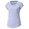 Puma PERFORMANCE HEATHER CAT TEE Mor Kadın T-Shirt & Polo