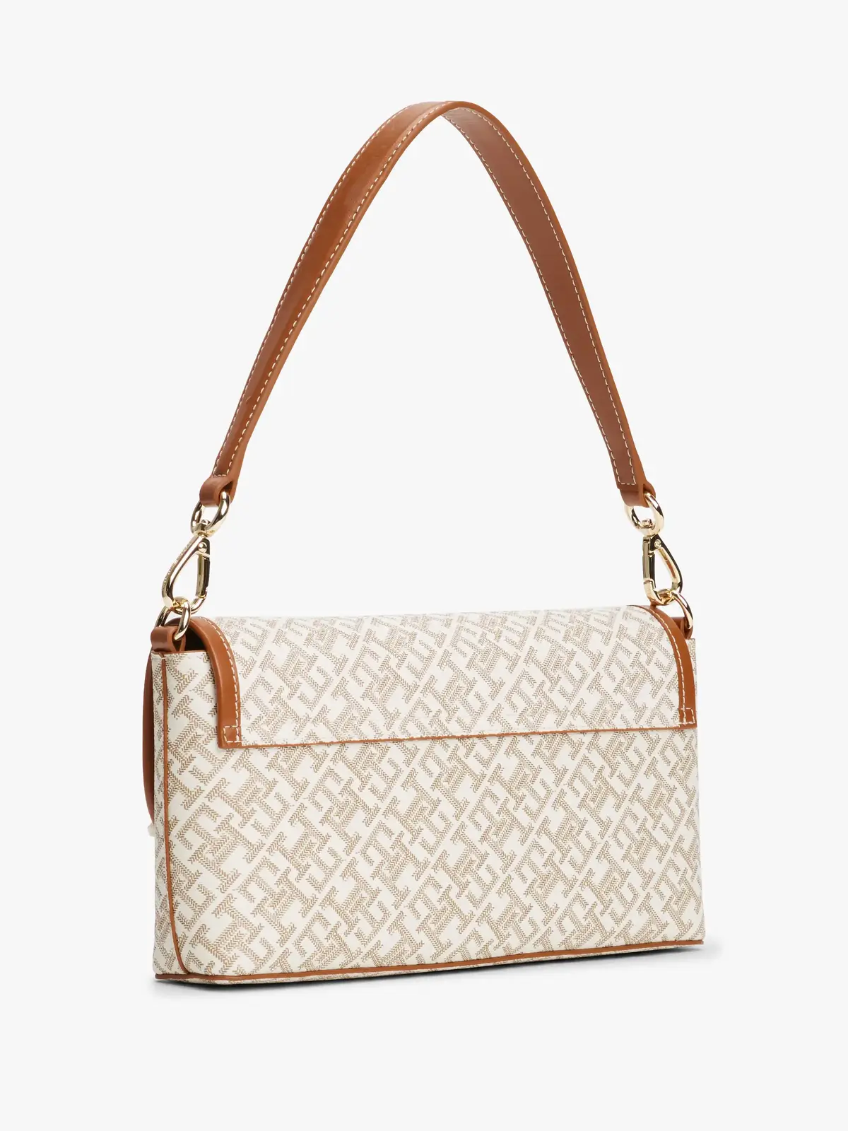 Tommy Hilfiger TH MONOPLAY LE FLAP, RBC Kahverengi Kadın Çanta & Cüzdan