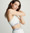 Calvin Klein WO - Sports Bra Medi, MM1 Yeşil Bra