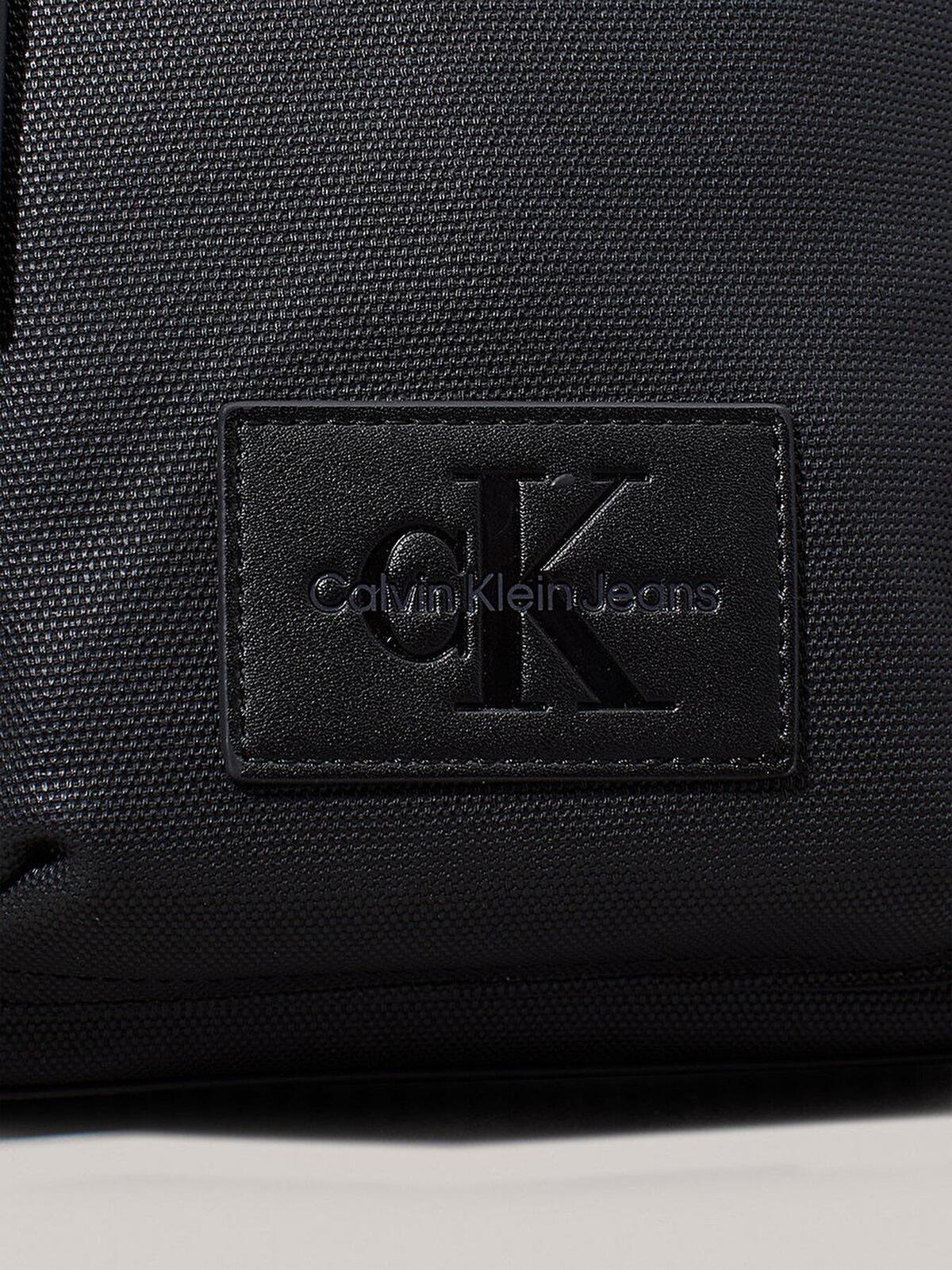 Calvin Klein COATED REPORTER18 PU, BEH Siyah Erkek Çapraz Çanta