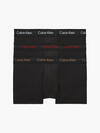 Calvin Klein LOW RISE TRUNK 3PK Erkek Siyah Boxer Set