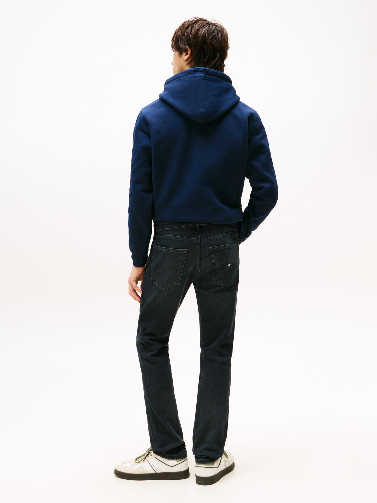 Tommy Hilfiger SCANTON SLIM DYJBK Erkek Lacivert Kot Pantolon