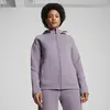 Puma EVOSTRIPE Full-Zip Hoodie Mor Kadın Fermuarlı Ceket