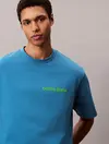Calvin Klein SS 16S CALVIN KLEIN BAUHAUS GRAP Mavi Erkek Tişört