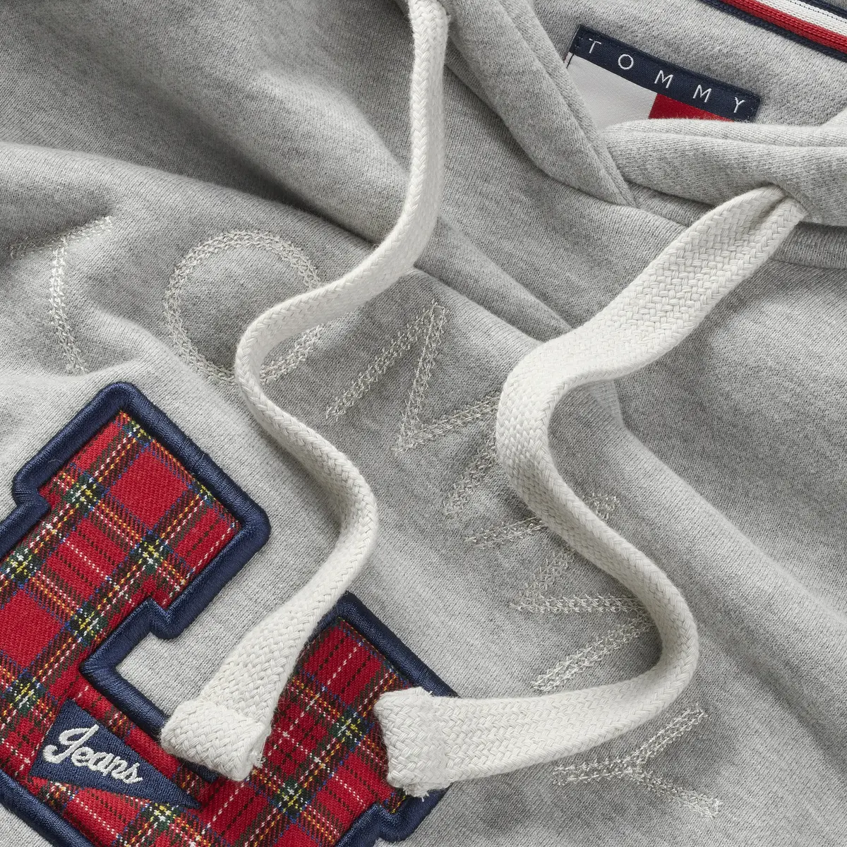 Tommy Hilfiger TJM TERRY HOODIE GRE, P01 Gri Erkek Sweatshirt